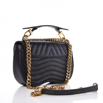 Louis Vuitton Calfskin New Wave Chain PM Black 3 of 7