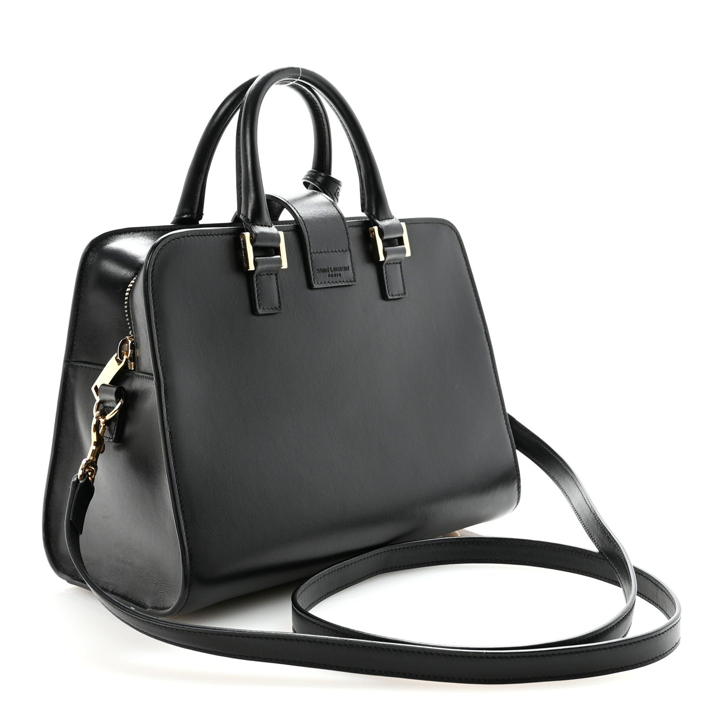Calfskin Monogram Baby Cabas Black
