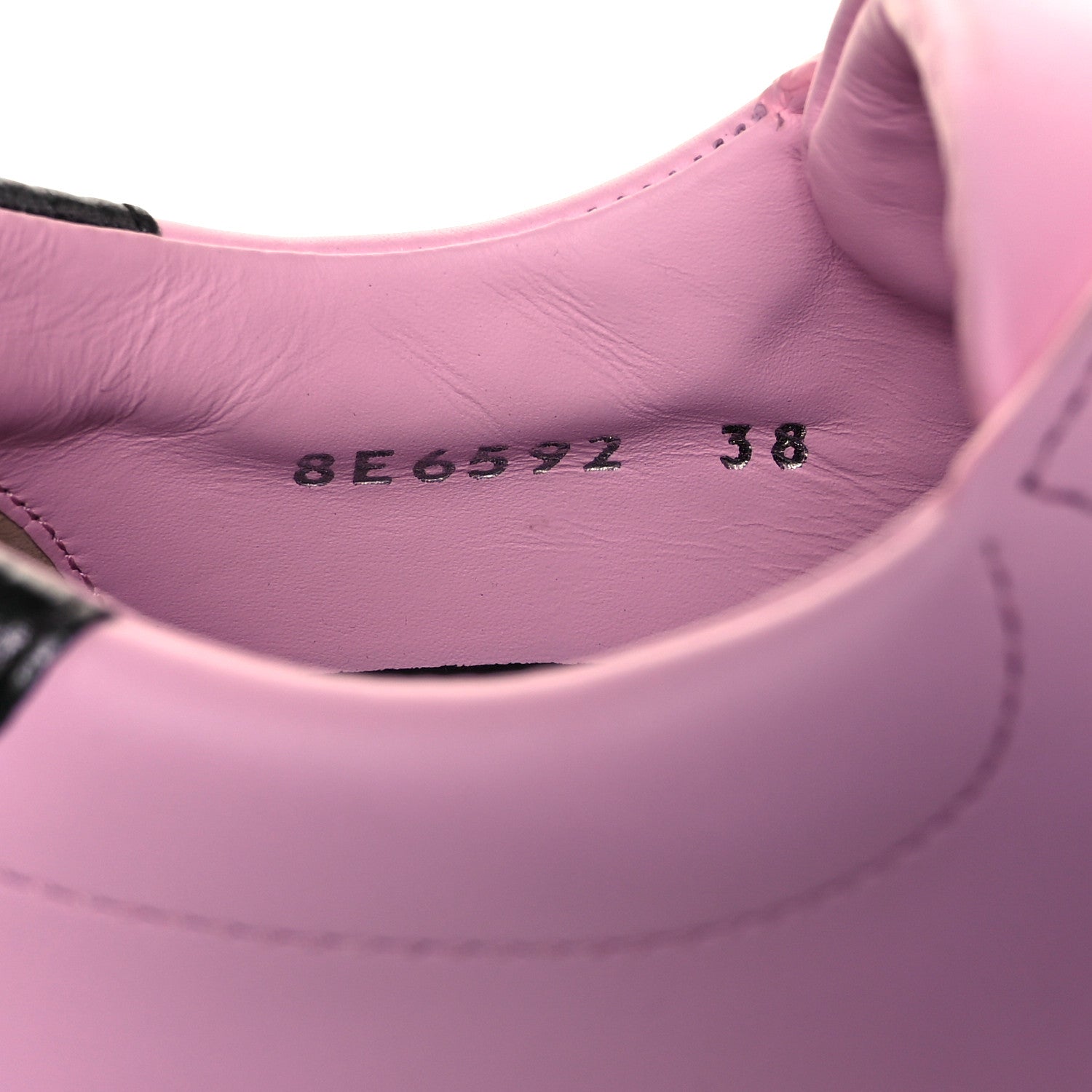Fendi Vitello Lurex Rockoclick Slip On Sneakers 38 Lavanda 8 of 9