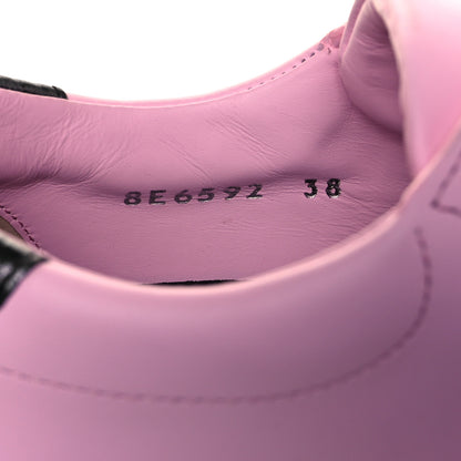 Fendi Vitello Lurex Rockoclick Slip On Sneakers 38 Lavanda 8 of 9
