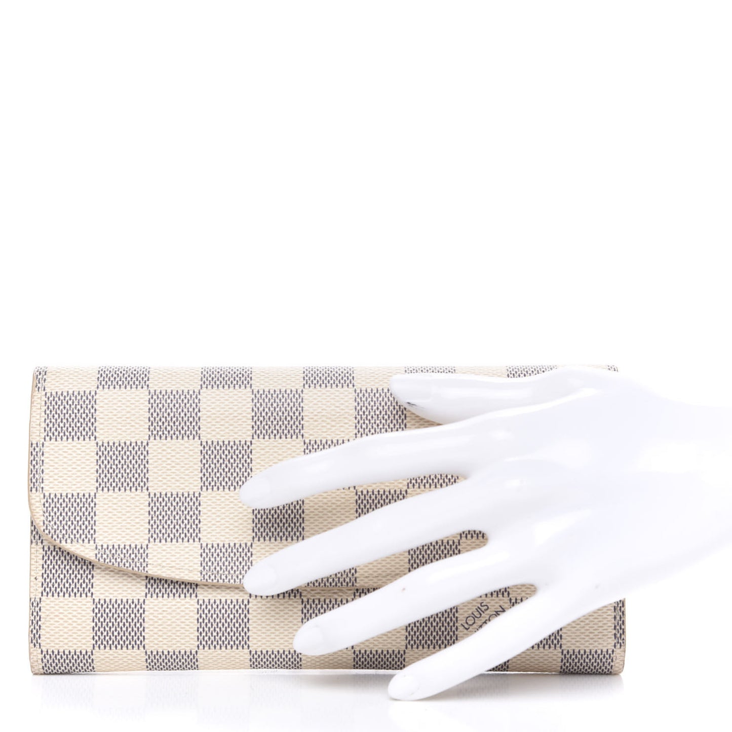 Damier Azur Emilie Wallet Rose Ballerine