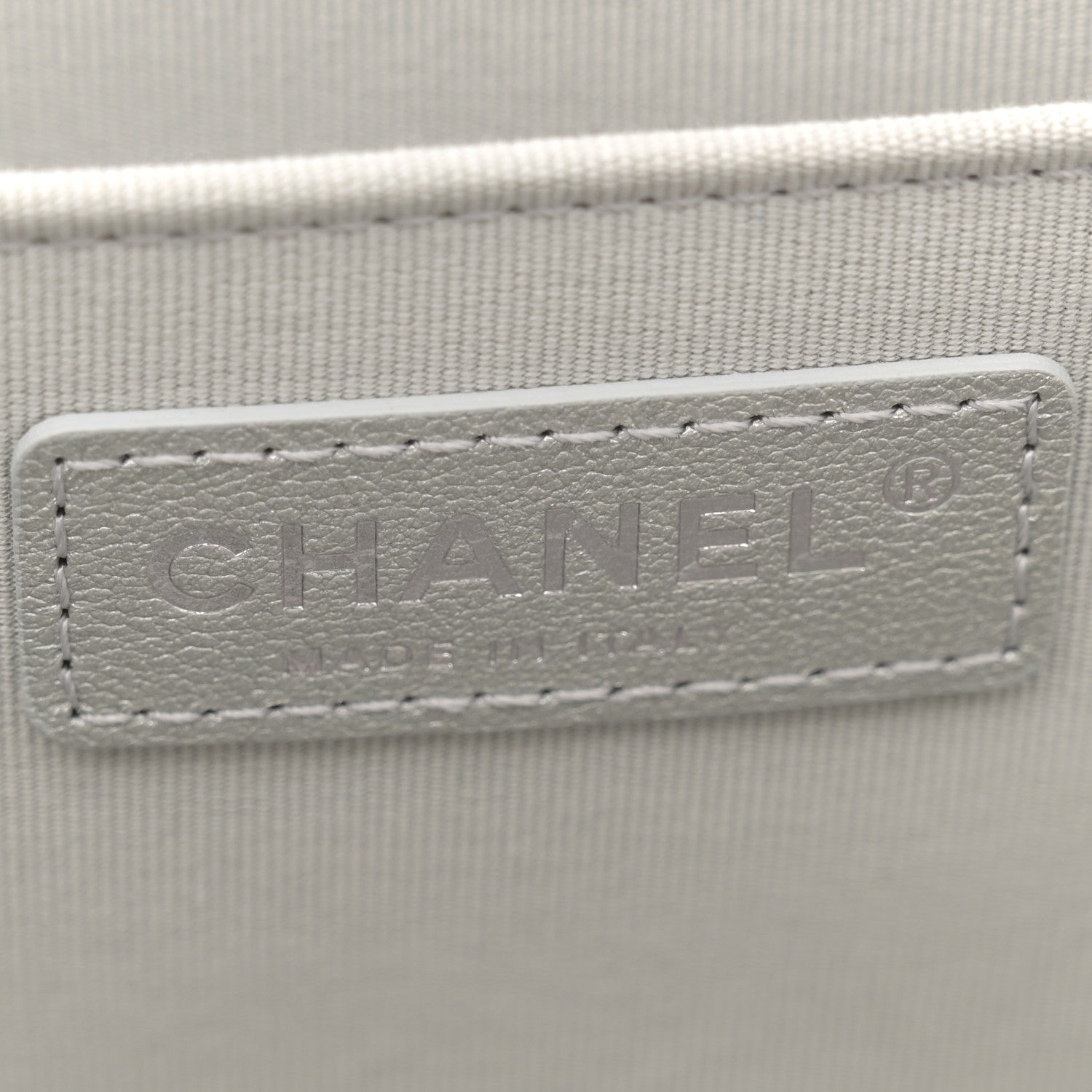 Chanel Metallic Lambskin Quilted XXL Travel Flap Bag Silver 6 of 11
