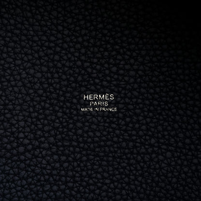 Hermes Taurillon Clemence Picotin Lock 18 PM Bleu Nuit 6 of 10