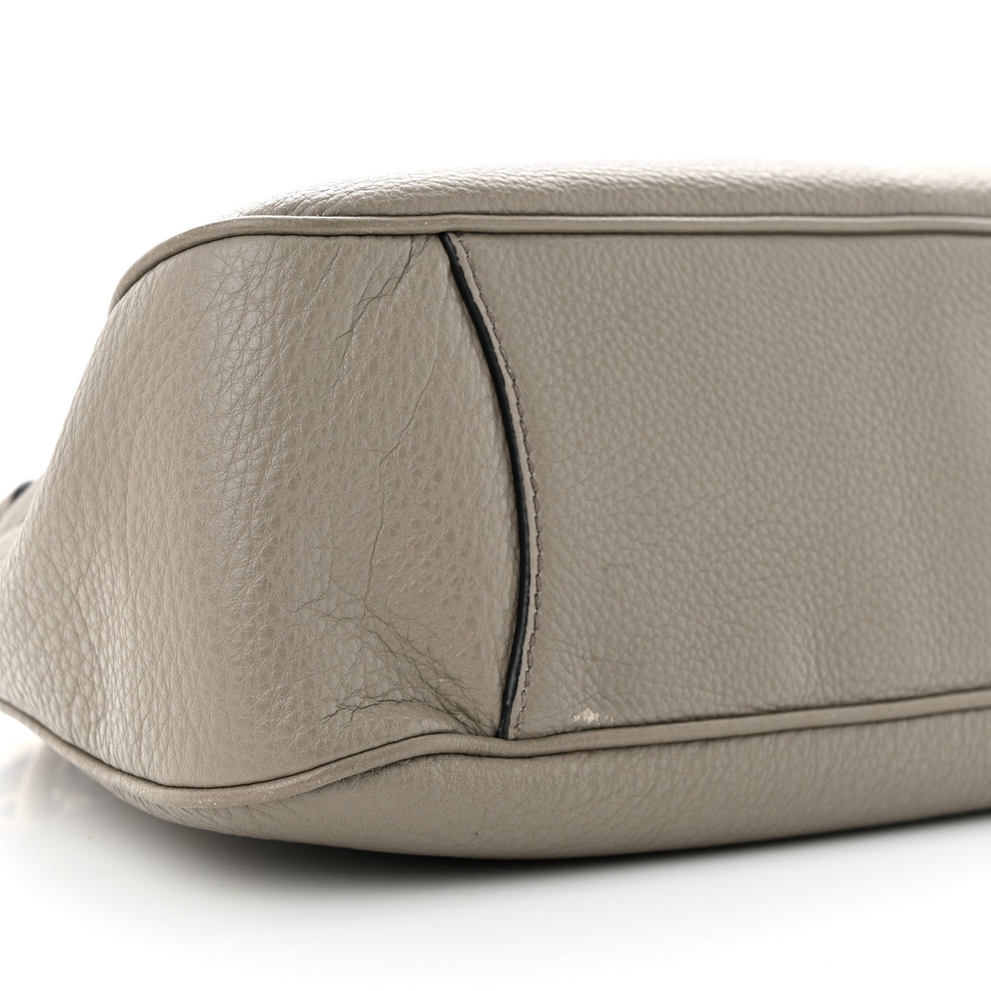 Vitello Phenix Shoulder Bag Argilla