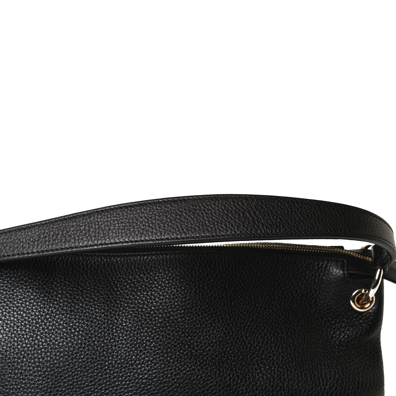 Gucci Pebbled Calfskin Large Soho Hobo Black 13 of 18