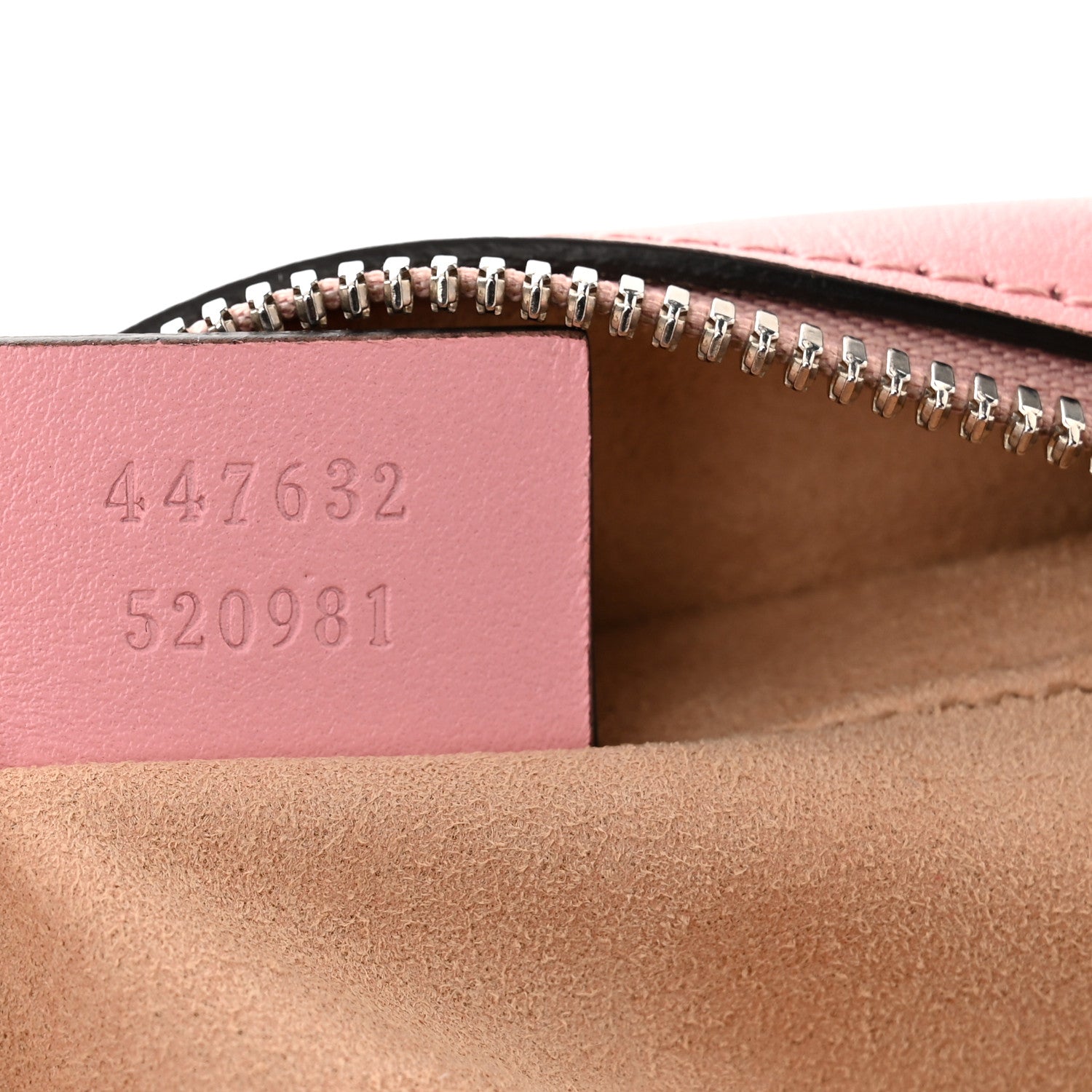 Gucci Calfskin Matelasse Small GG Marmont Chain Shoulder Bag Wild Rose 7 of 12