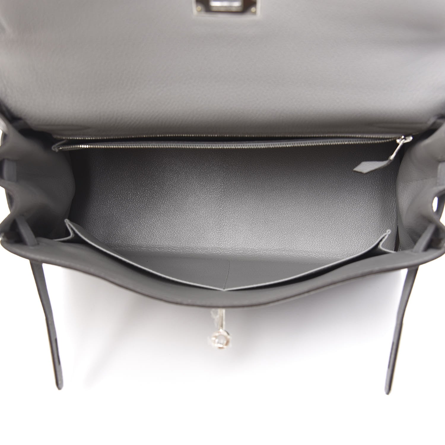 Hermes Togo Kelly Retourne 32 Gris Mouette 6 of 12