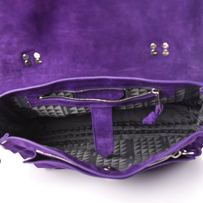 Proenza Schouler Suede Medium PS1 Satchel Amethyst 5 of 10