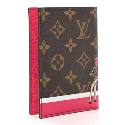 Louis Vuitton Monogram 2017 Christmas Animation Passport Cover 3 of 7