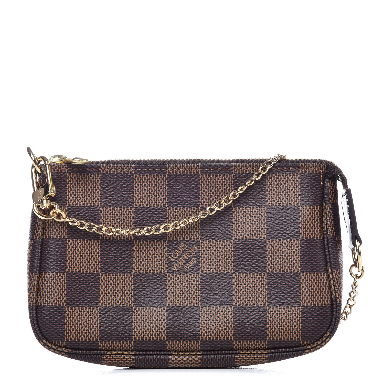 Louis Vuitton Damier Ebene Mini Pochette Accessories 1 of 7