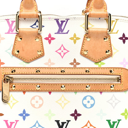 Louis Vuitton Monogram Multicolor Alma White 7 of 10