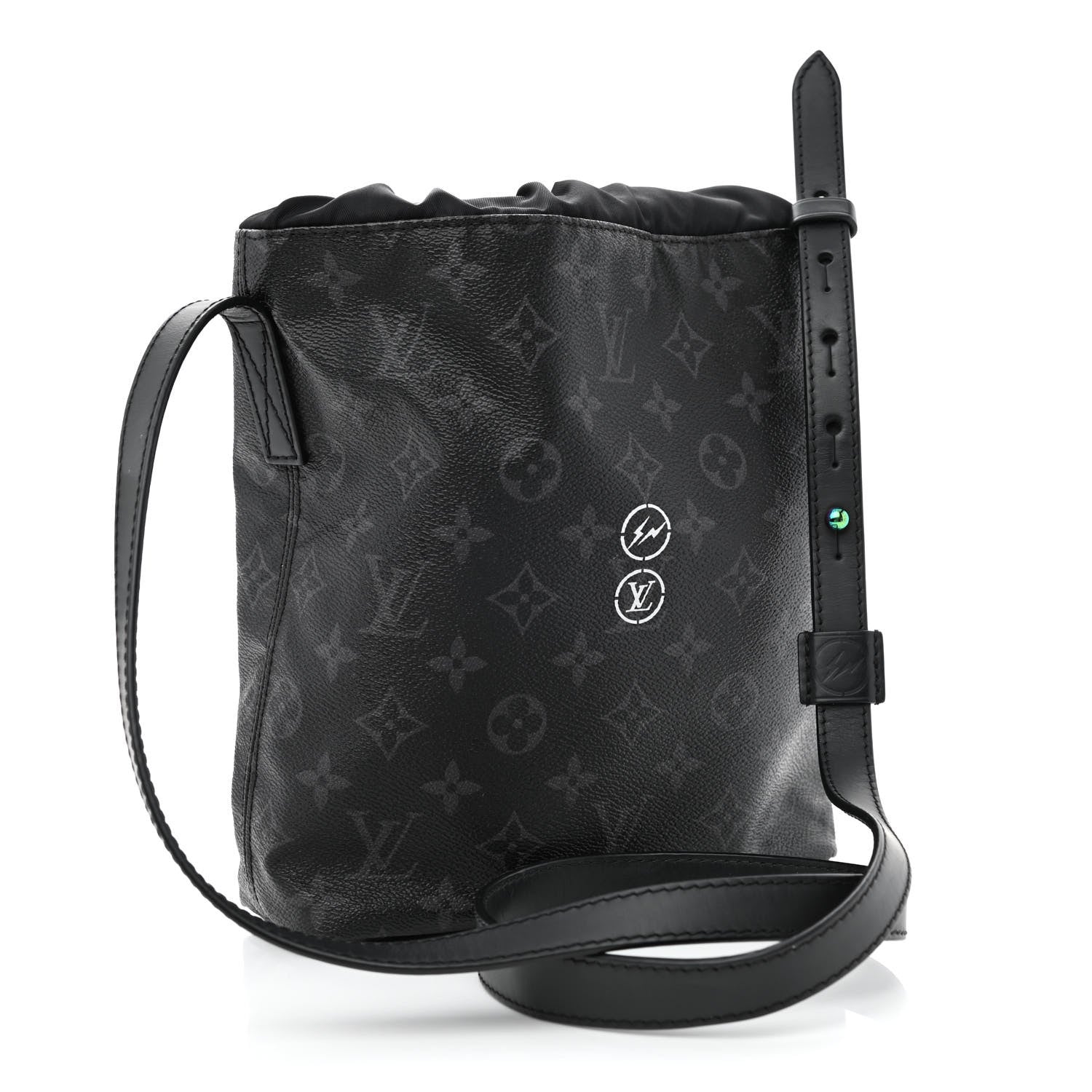 Louis Vuitton Monogram Eclipse Fragment Nano Bag 3 of 10