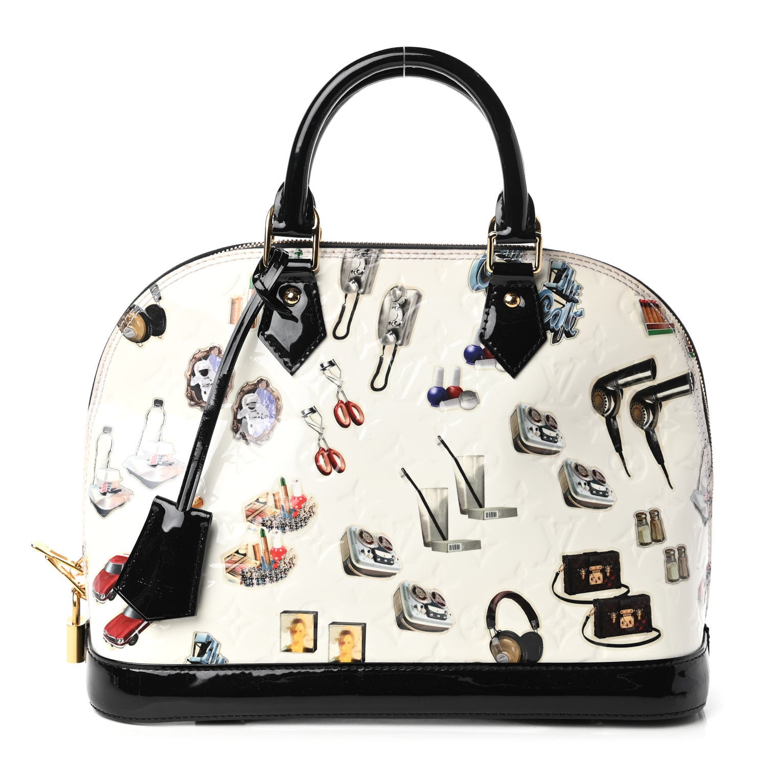 Louis Vuitton Vernis Stickers Alma PM 1 of 10