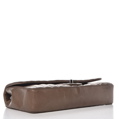 Chanel Lambskin Vertical Quilted East West Flap Brown 5 of 14
