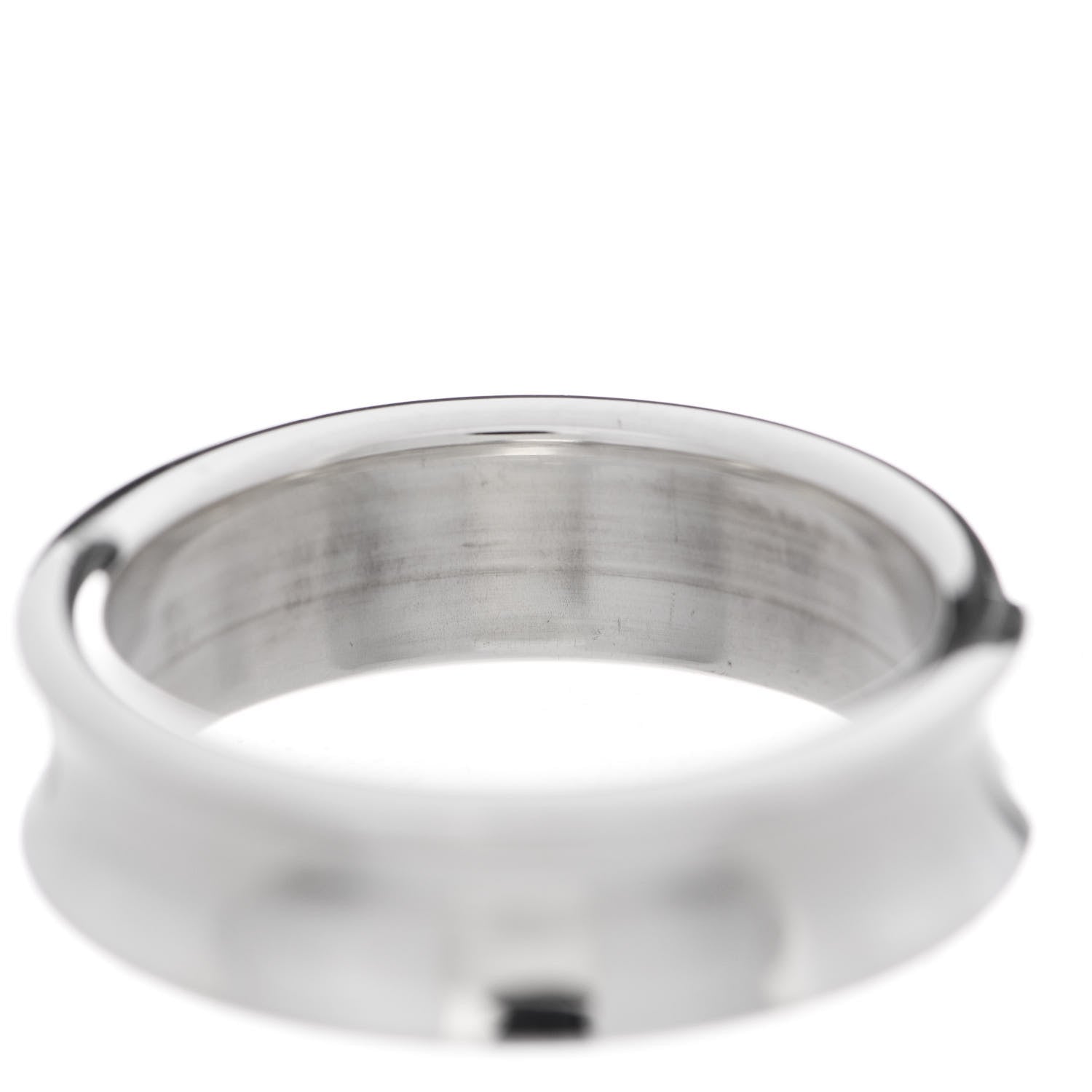 Tiffany Sterling Silver 1837 Band Ring 61 9.5 6 of 6