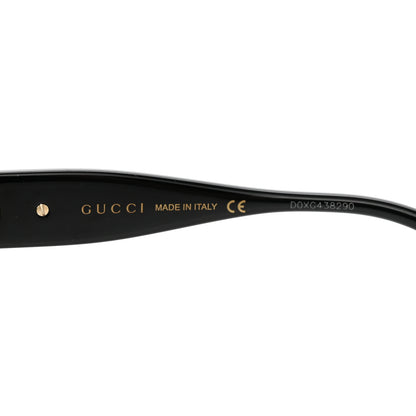 Gucci Acetate Square Frame Chain Sunglasses GG1023S Havana 6 of 10