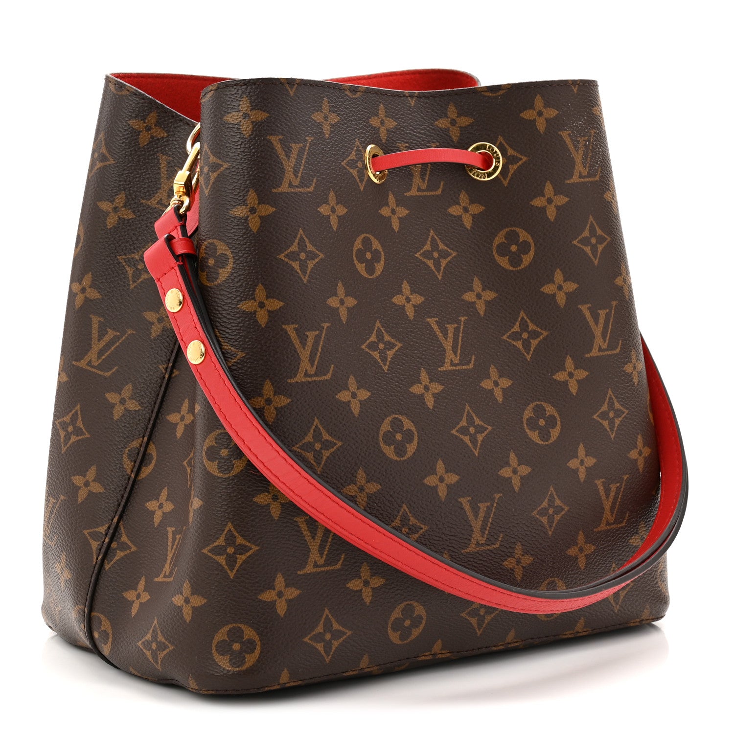 Louis Vuitton Monogram Neonoe MM Coquelicot 3 of 11