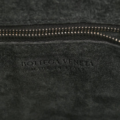 Bottega Veneta Metallic Crushed Calfskin Maxi Intrecciato Cassette Crossbody Bag Chlorophyll 6 of 9