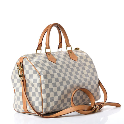 Louis Vuitton Damier Azur Speedy Bandouliere 30 2 of 21