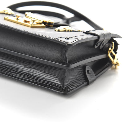 Louis Vuitton Epi Trunk Clutch Black 7 of 9