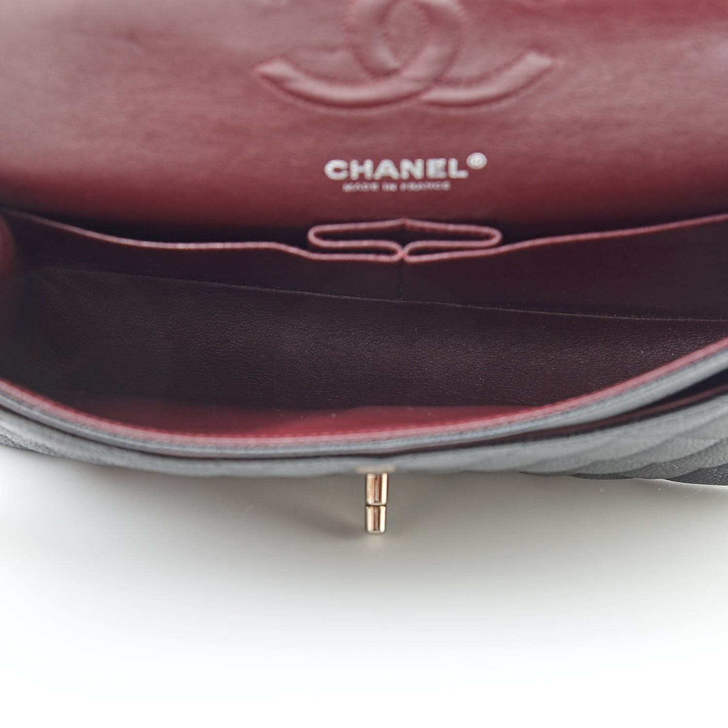 Chanel Caviar Quilted Medium Double Flap Black 5 of 13