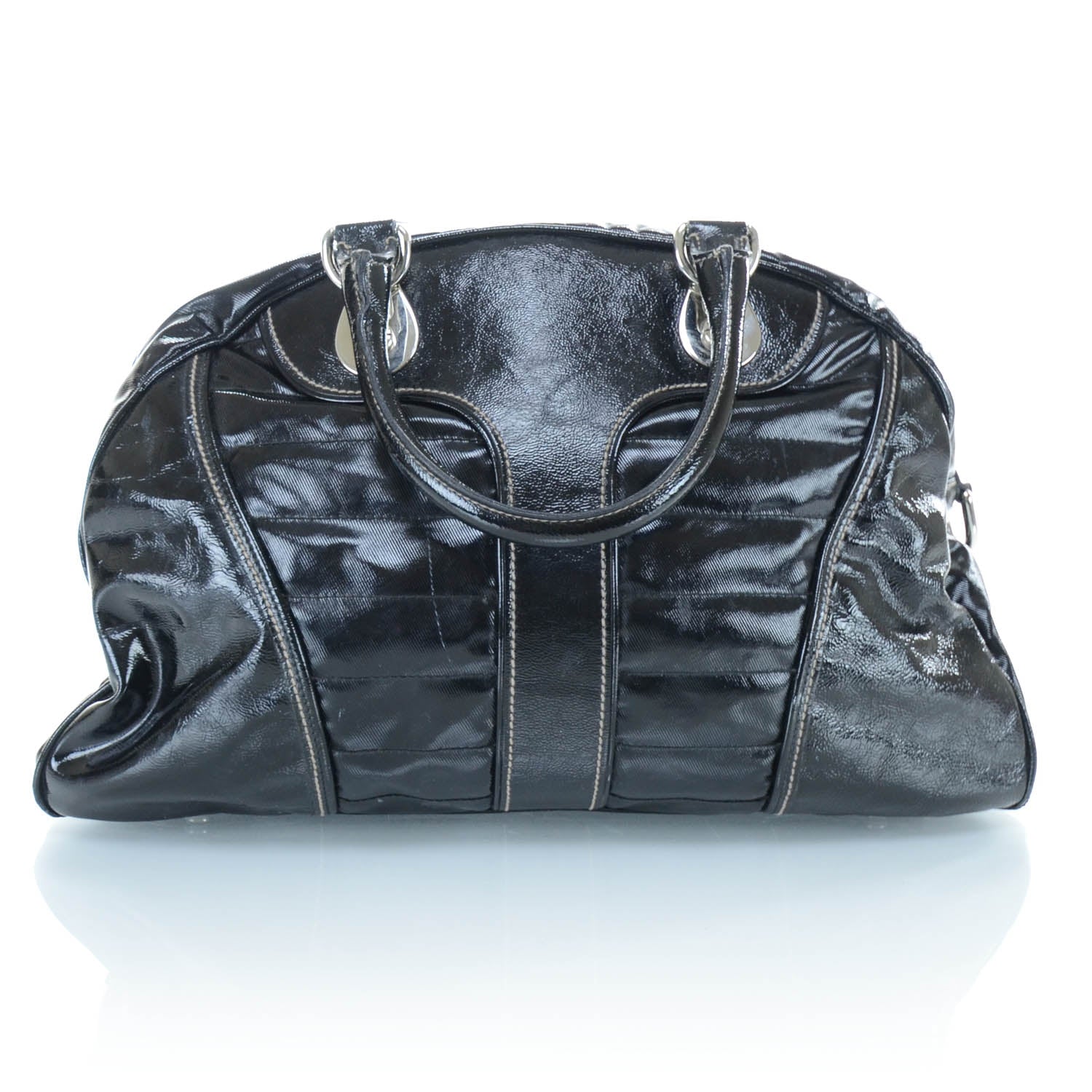Gucci Dialux Snow Glam Medium Boston Black 3 of 11