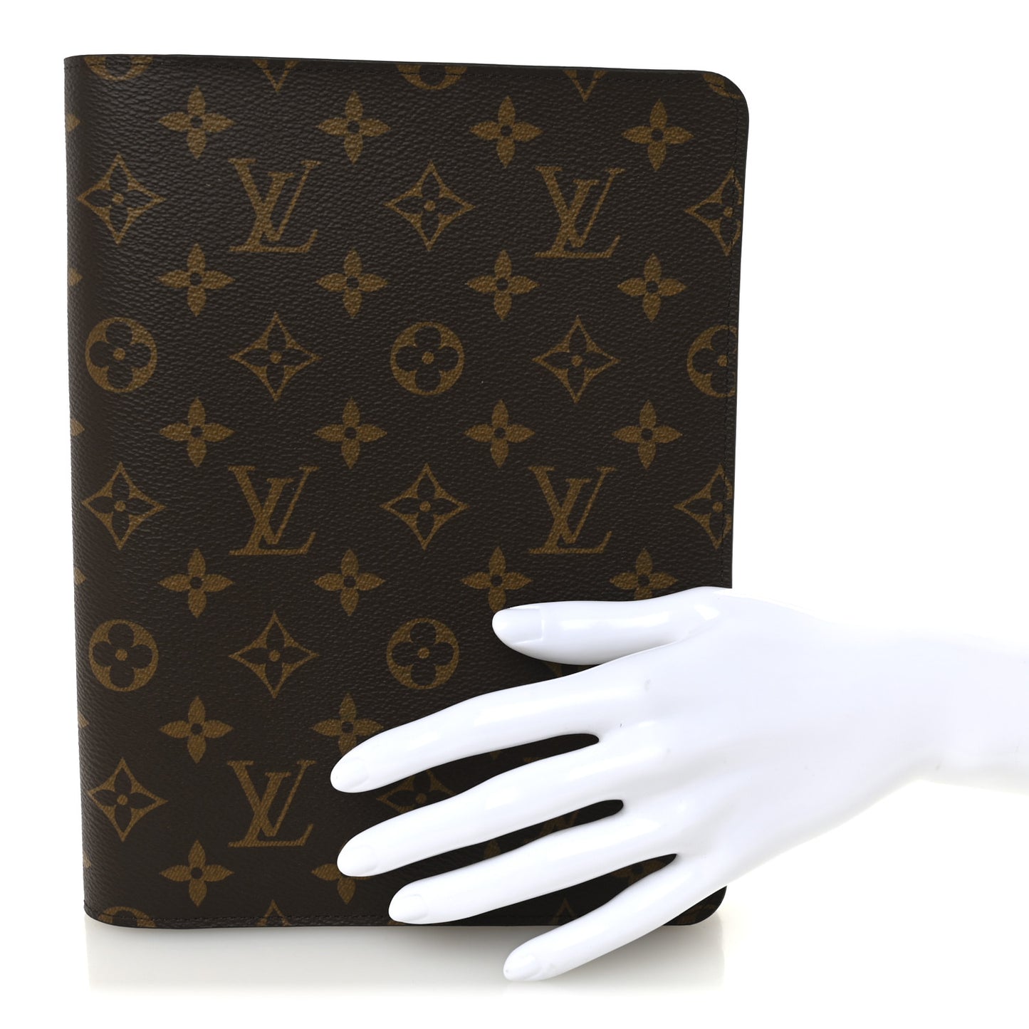Monogram Desk Agenda Cover