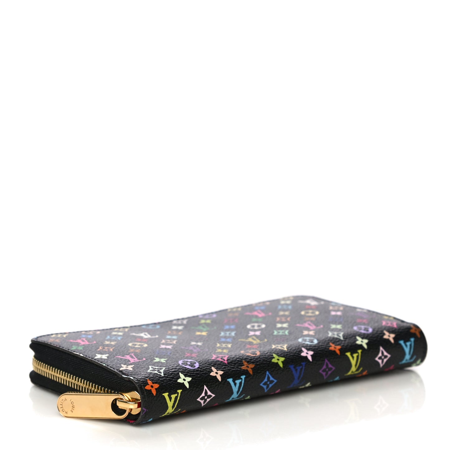 Monogram Multicolor Zippy Wallet Black Grenade