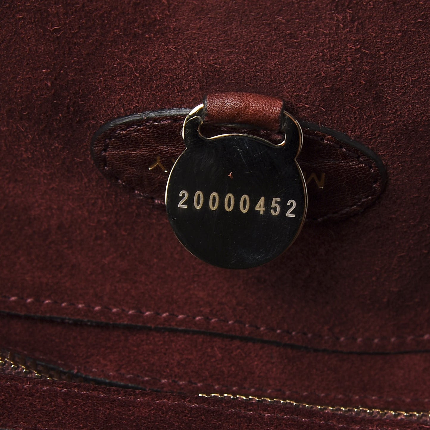 Large Grain Nappa Bayswater Oxblood