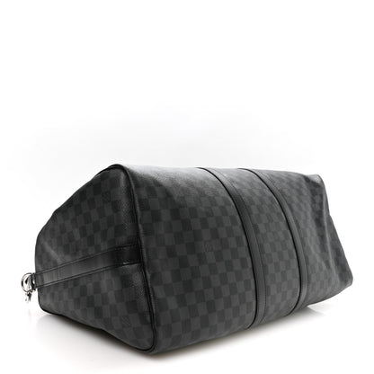 Louis Vuitton Damier Graphite Keepall Bandouliere 55 4 of 10