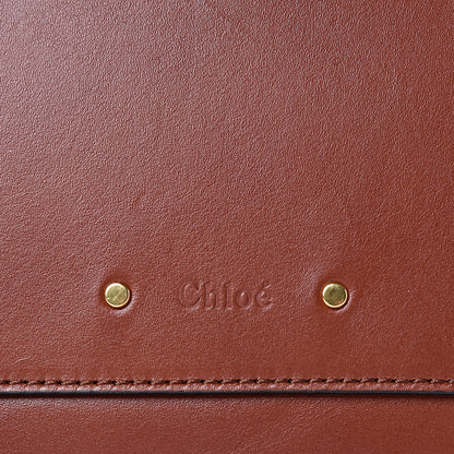 Chloe Shiny Calfskin Medium Annie Shoulder Bag Whiskey 11 of 15