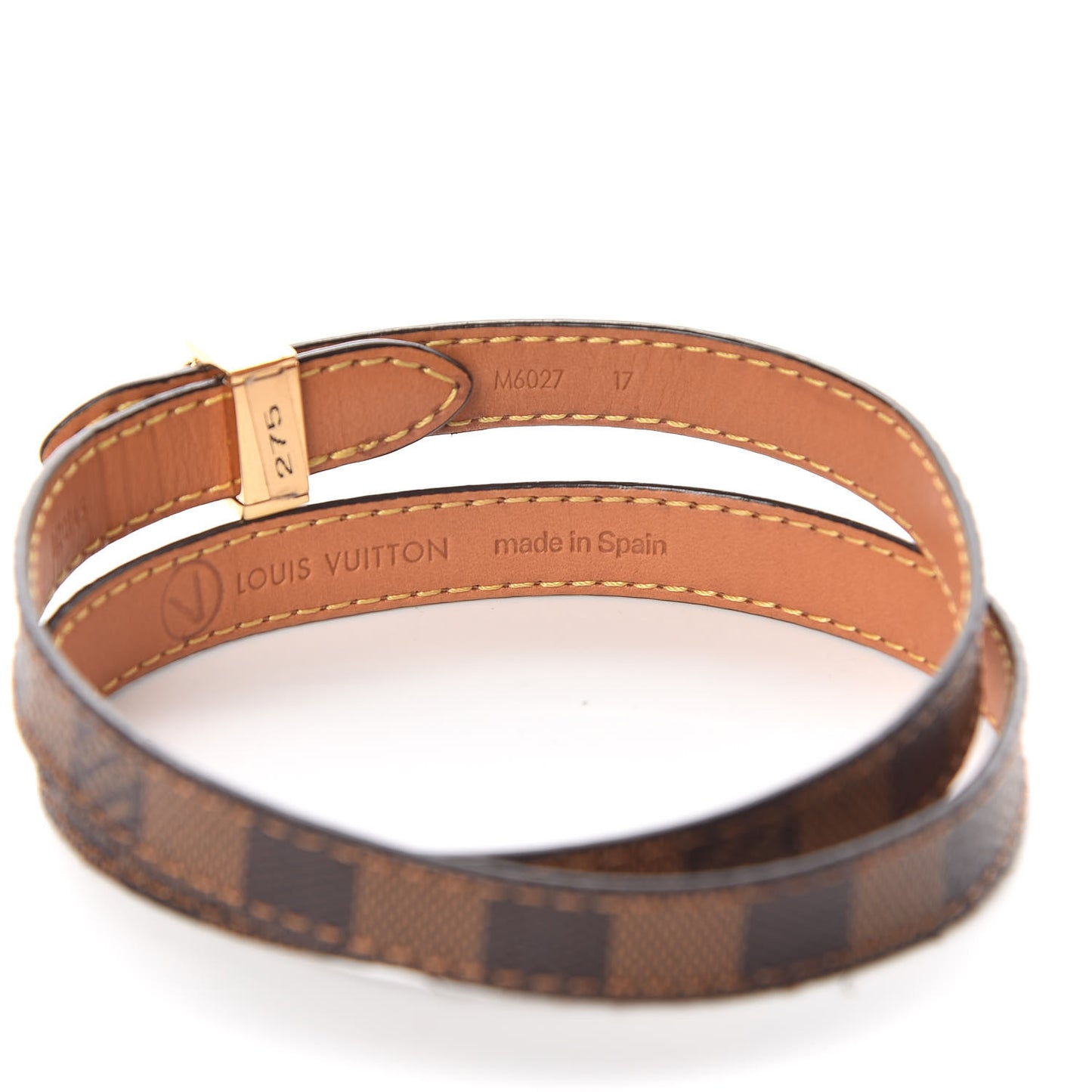 Damier Ebene Box It Bracelet 17