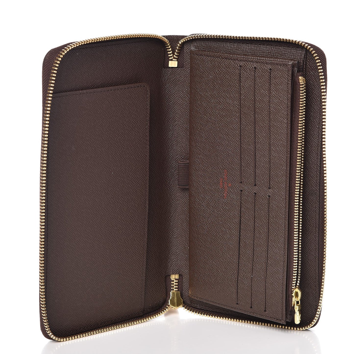 Damier Ebene Zippy Organizer Wallet