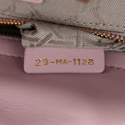 Christian Dior Lambskin Cannage Small My ABCDior Lady Dior Light Pink 7 of 12