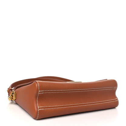 Louis Vuitton Calfskin Soft Twist Shoulder Bag Cognac 5 of 11
