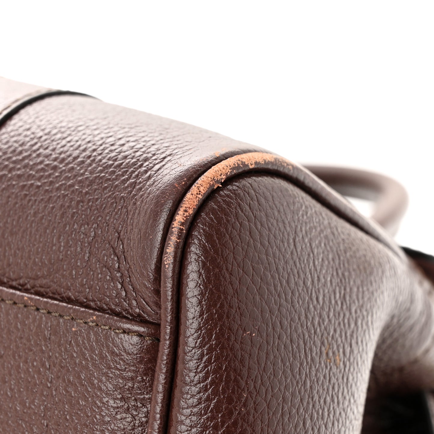 Classic Grain Small Bayswater Satchel Oxblood