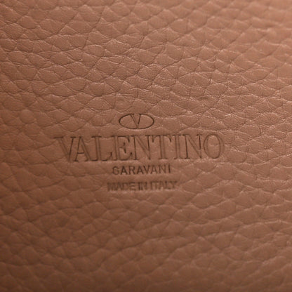 Valentino Garavani Pebbled Calfskin Medium Rockstud Flip Lock Crossbody Bag Poudre 6 of 10