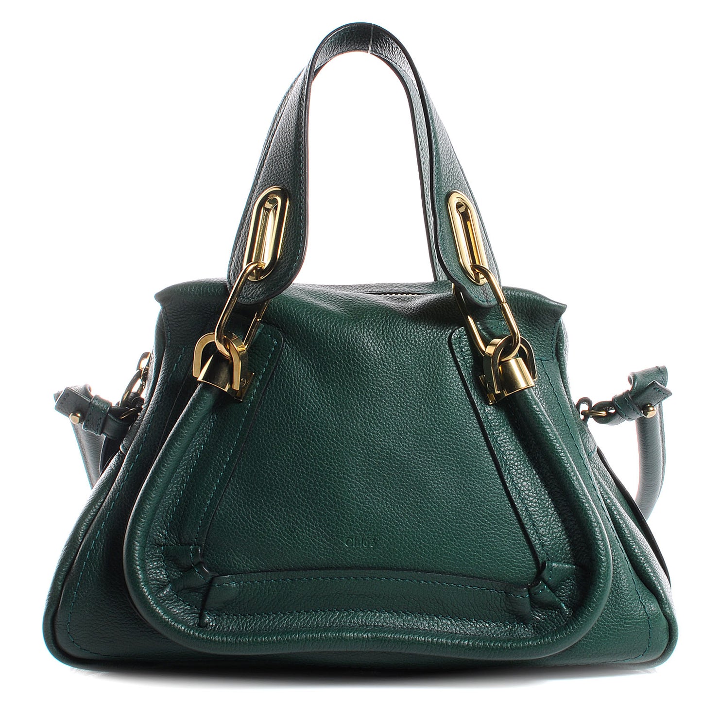 Calfskin Small Paraty Racing Green