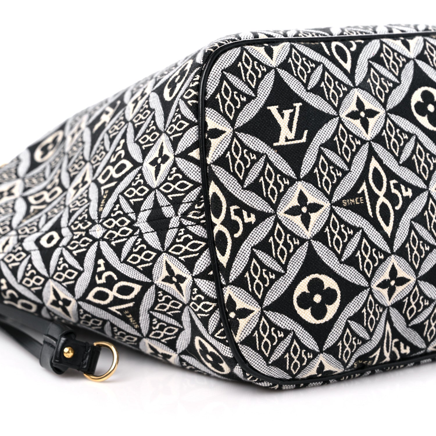Louis Vuitton Jacquard Since 1854 Neverfull MM Grey 9 of 11
