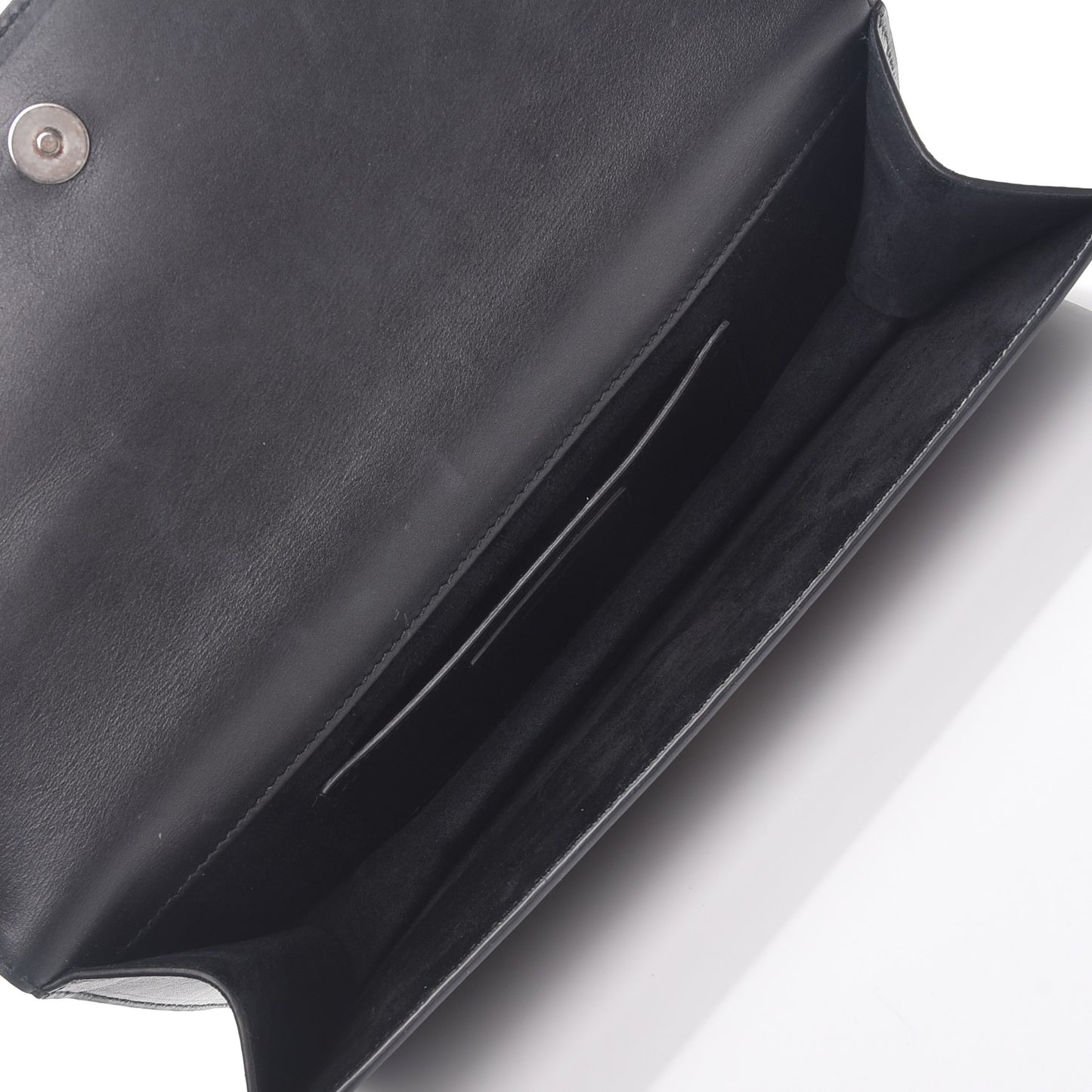 Calfskin Classic Betty Clutch Black