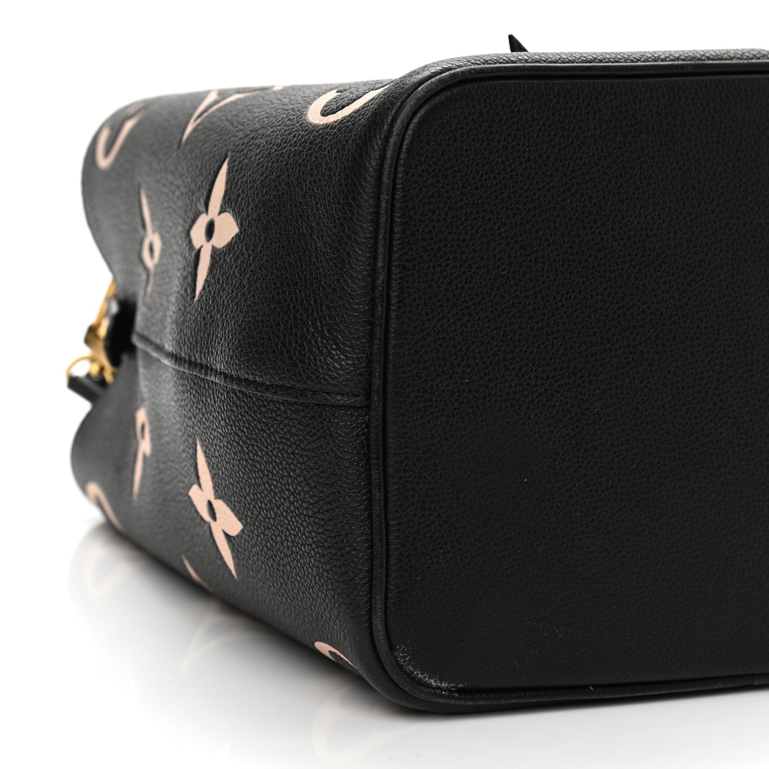 Louis Vuitton Empreinte Monogram Giant Neonoe MM Black Beige 9 of 12