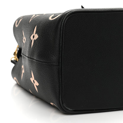 Louis Vuitton Empreinte Monogram Giant Neonoe MM Black Beige 9 of 12