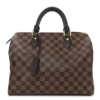 Louis Vuitton Damier Ebene Speedy 30 1 of 9
