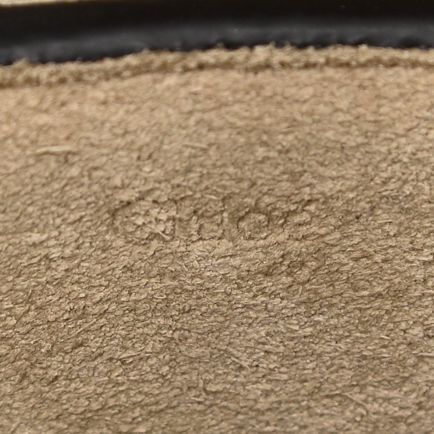 Goatskin Suede Mini Pixie Bag Beige
