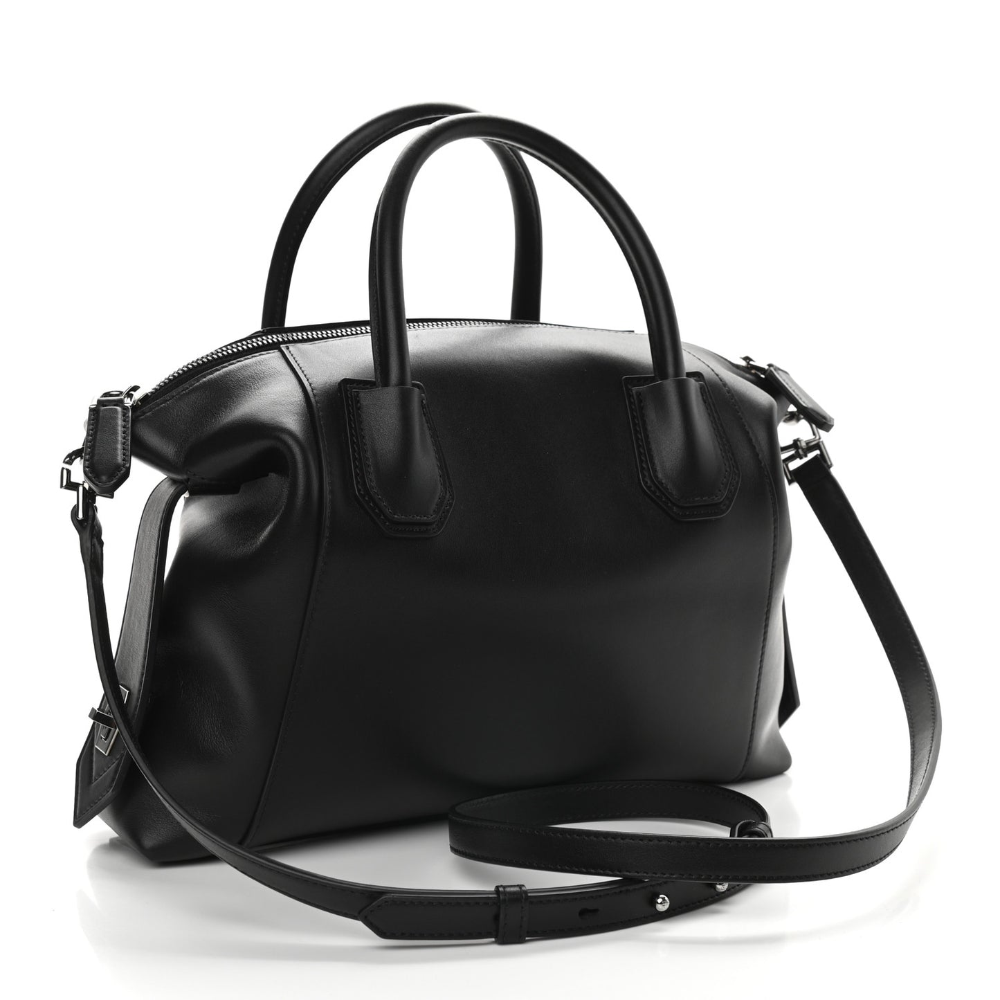 Smooth Calfskin Small Soft Antigona Black