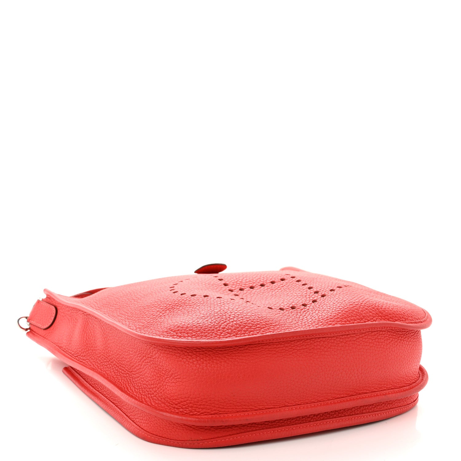 Hermes Taurillon Clemence Evelyne III PM Rouge Pivoine 4 of 15