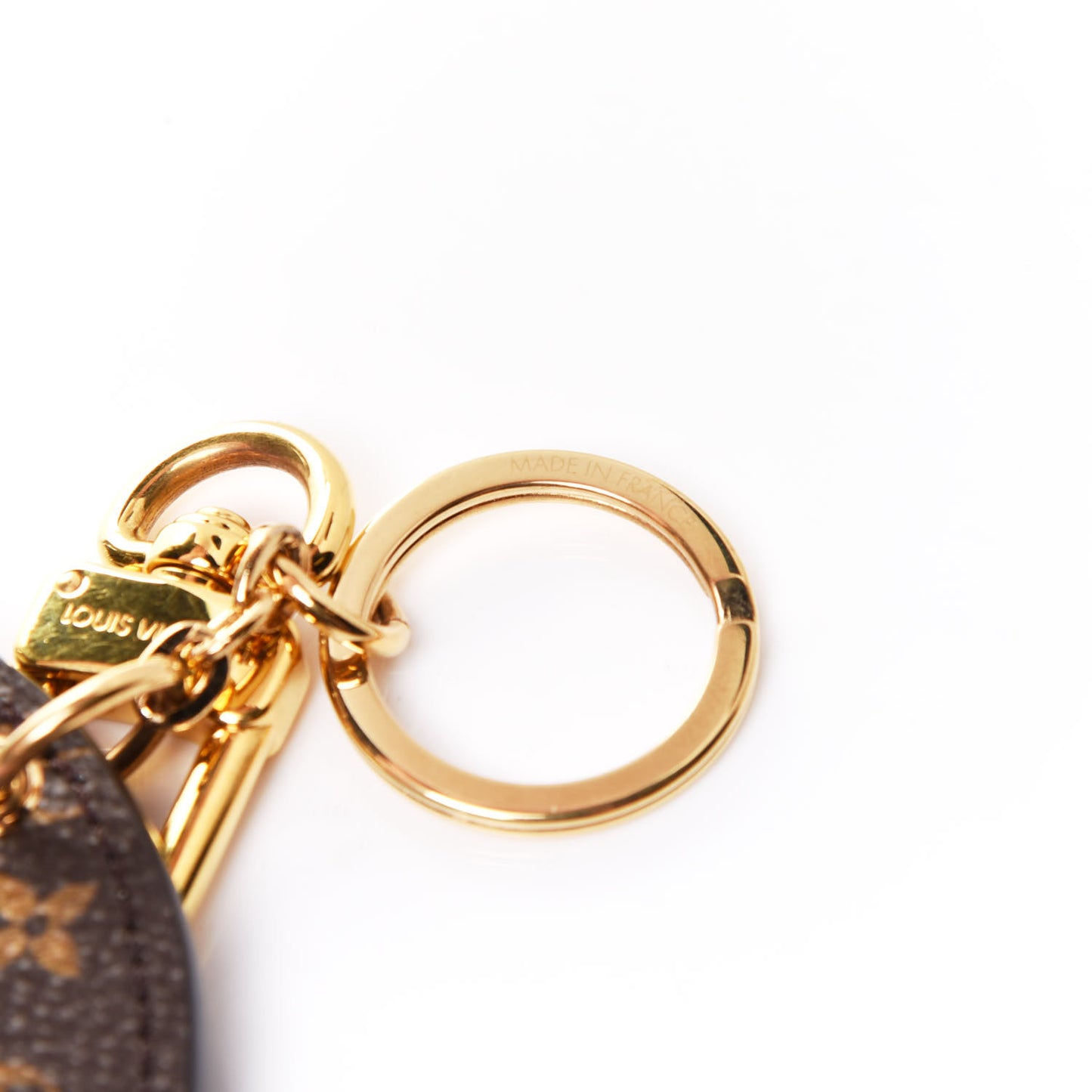 Monogram Stories Bag Charm Key Holder