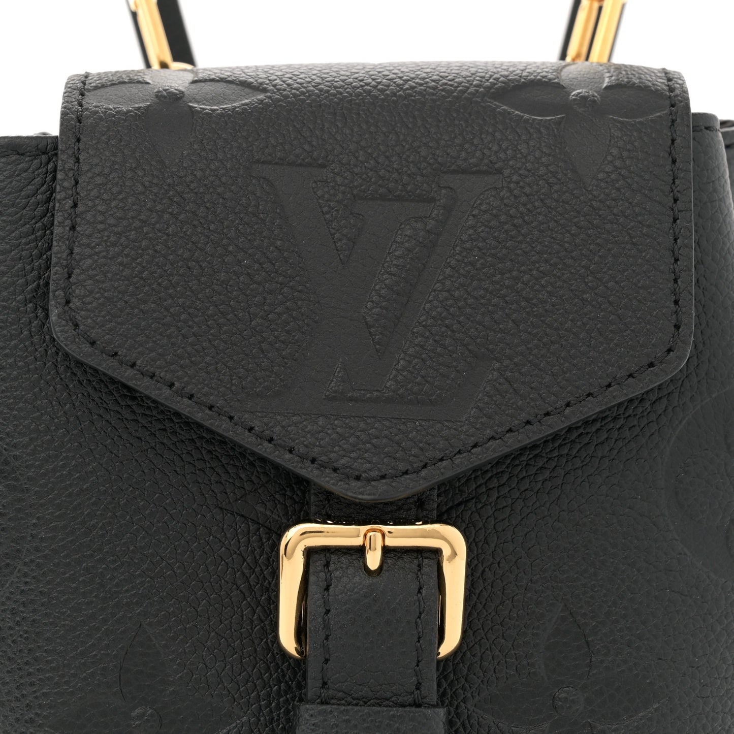 Empreinte Monogram Giant Tiny Backpack Black