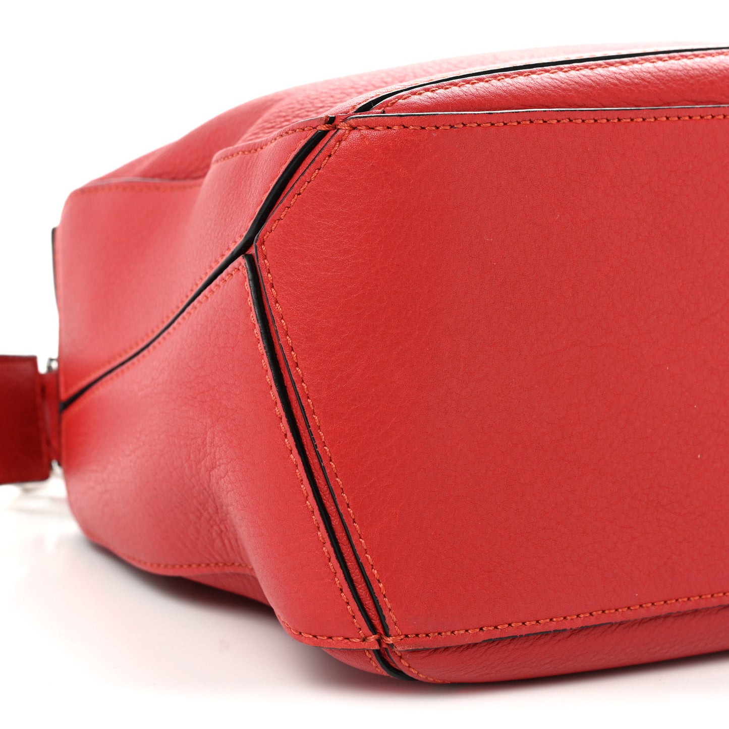 Calfskin Small Puzzle Bag Scarlet