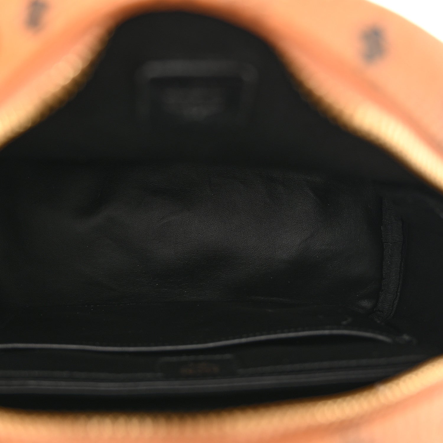 MCM Visetos Small Side Stud Stark Backpack Cognac 5 of 14